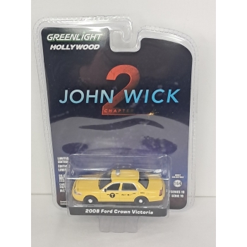 Greenlight 1:64 John Wick – Ford Crown Victoria Taxi 2018